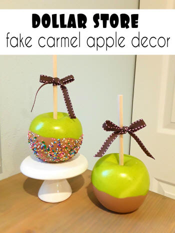 cake carmel apples