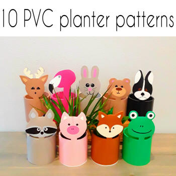 pvc pipe planters