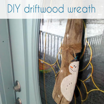 diy driftwood wreath