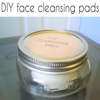 diy natural acne cleansing pads