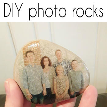 diy photo rocks
