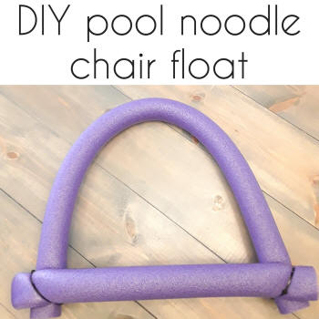 pool noodle pool chair float
