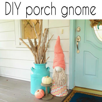 how to make a front porch gnome