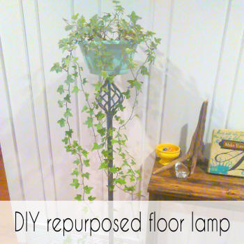 repurpose floor lamp