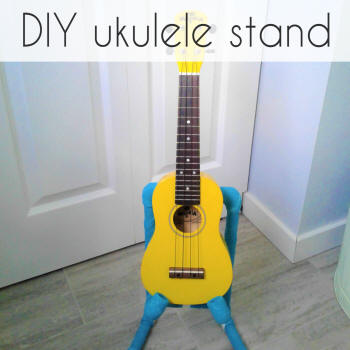 how to make a ukulele stand