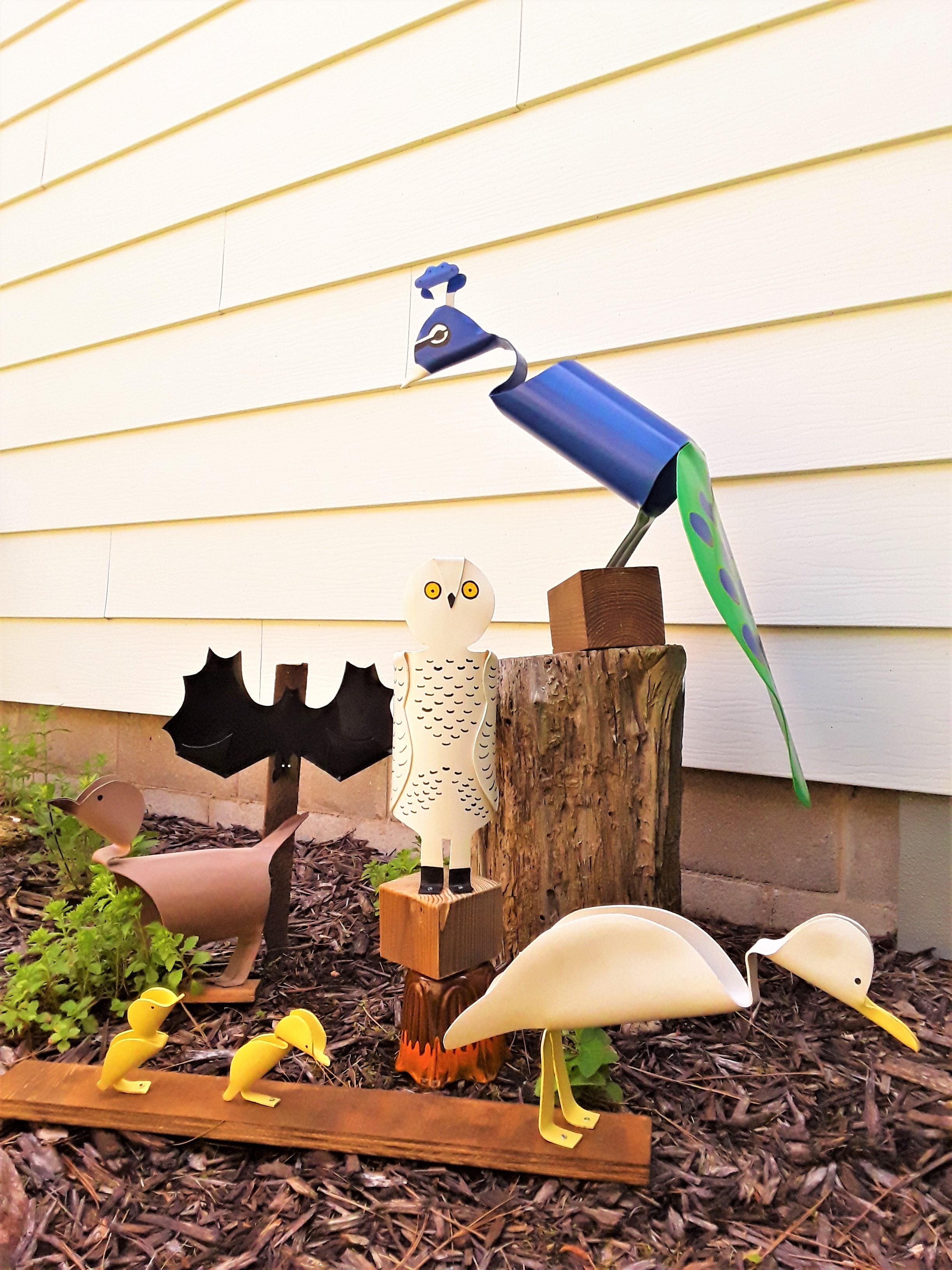 PVC pipe birds and PVC bird patterns | Crazy DIY mom