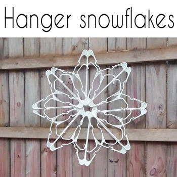 Decorations Made With Clothes Hangers