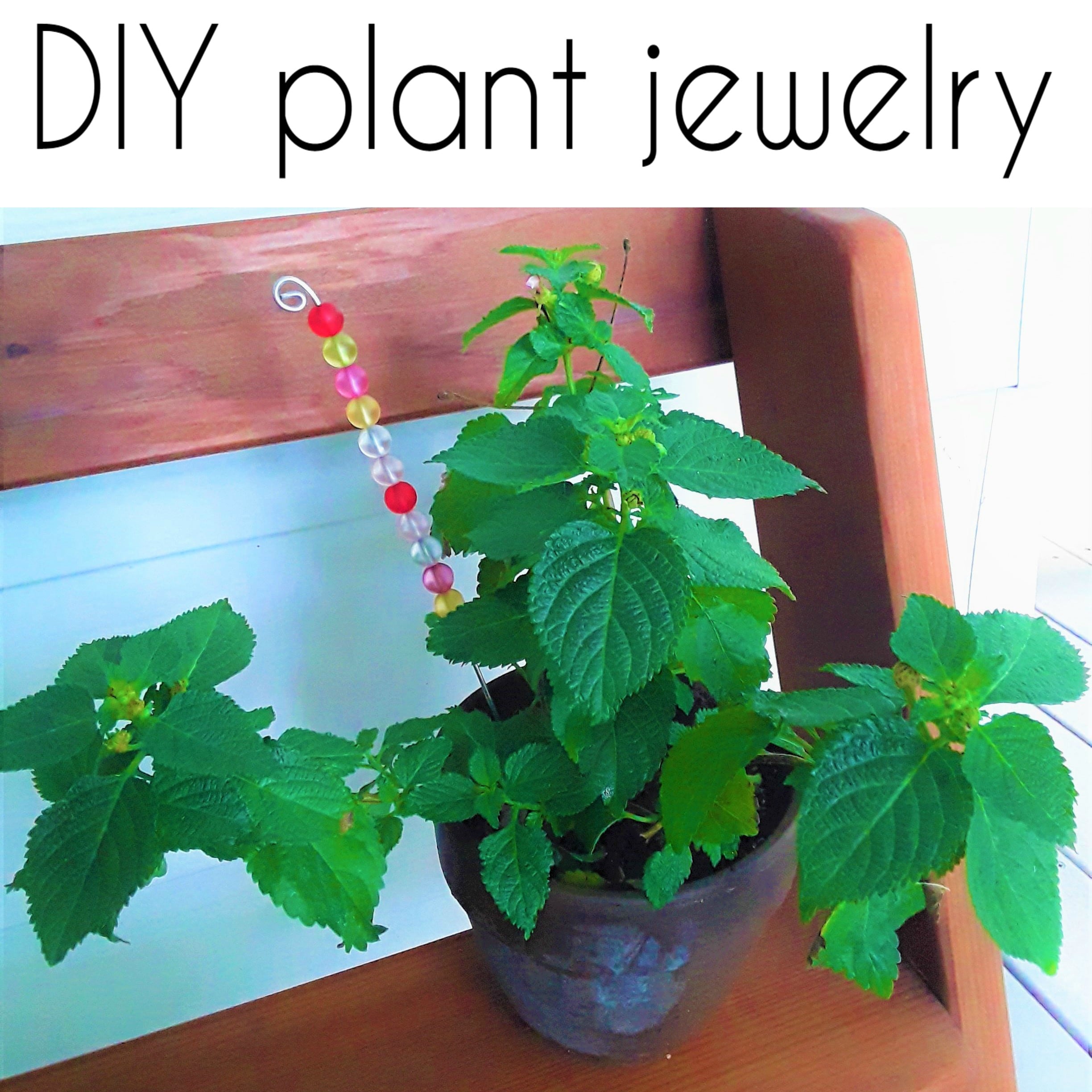Diy Plant Jewelry Fairy Wands Crazy Diy Mom